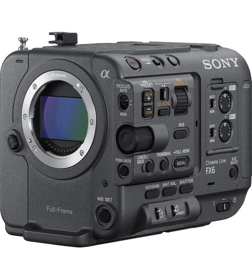 Sony FX6 Full Frame Cinema Camera Body Only